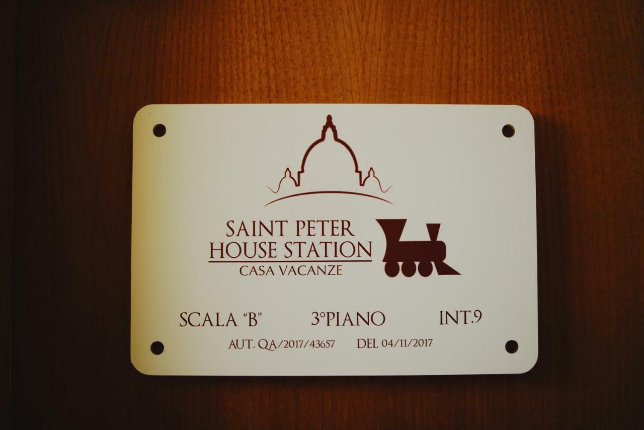 Ferienwohnung Saint Peter House Station Rom Exterior foto